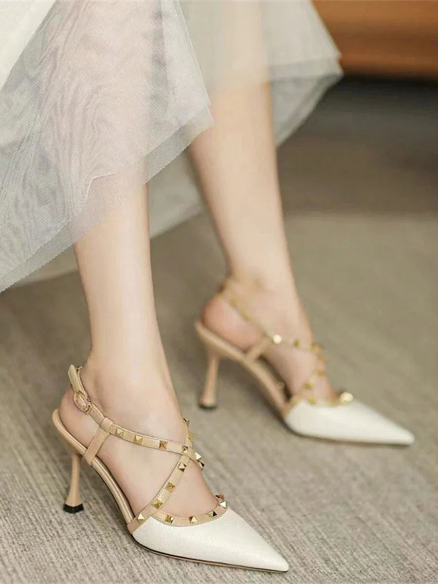 GlamStrapHeels- Pearl SG-H009